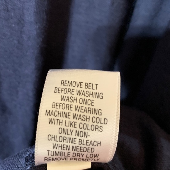 Croft & Barrow Button Front Sleeveless Dress Crochet Lace Hem MISSING BELT - Picture 9 of 9